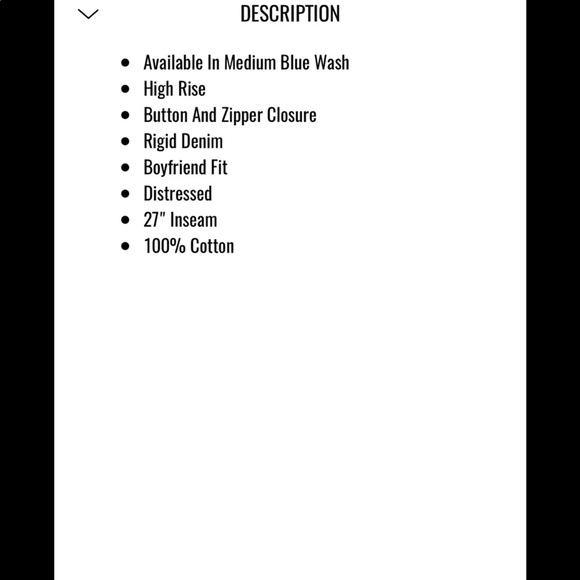 *SOLD*Fashionnova Boyfriend Jeans - Picture 7 of 7